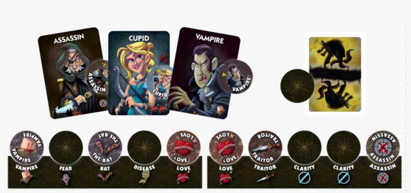 Vamp Sample Cards Marks Marks Board Large - One Night Vampire Marks, transparent png download