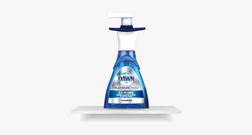 Dawn Platinum Foam - Dawn Platinum Dishwashing Foam, transparent png download