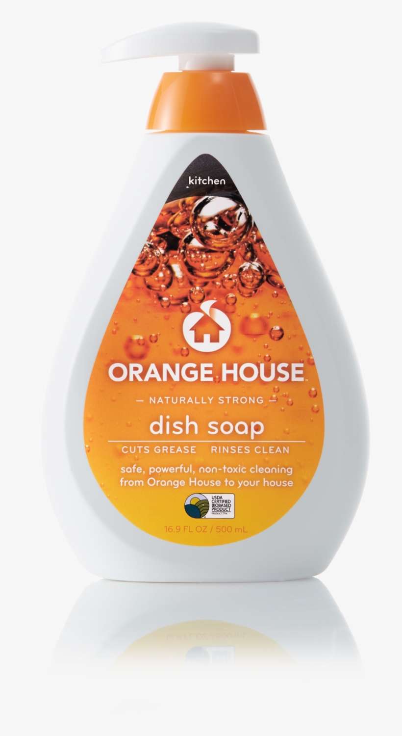Orange House Dish Soap - Orange House Dish Soap, 16.9 Fl. Oz., transparent png download