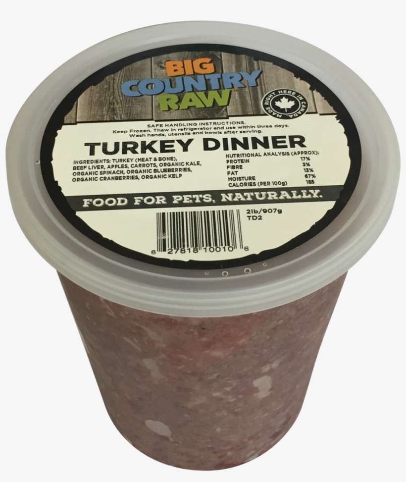 Turkey Dinner $7 - The Fluffy Carnivore Pet Food Market, transparent png download