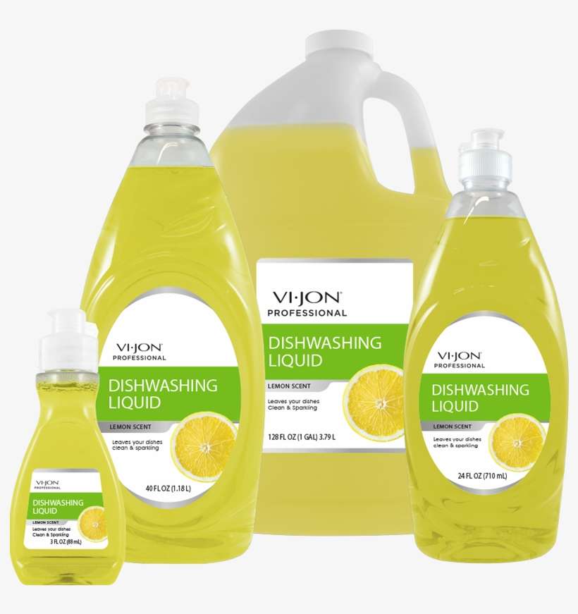 Vi-jon Professional Lemon Scent Dish Soap - Lemon Scent Dish Soap, transparent png download