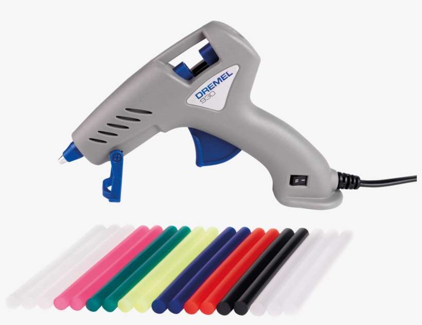 Dremel® Glue Gun - Dremel Hobby 930-18 - Hot Melt Glue Gun - 7 Mm, transparent png download