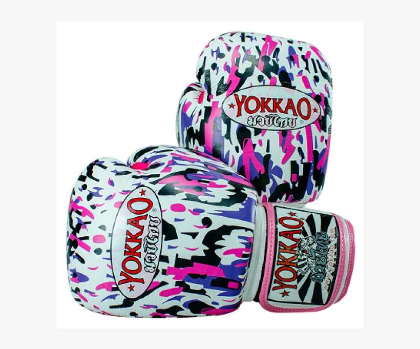 Yokkao Grey Army Boxing Gloves - Grey Camo - Size 18, transparent png download