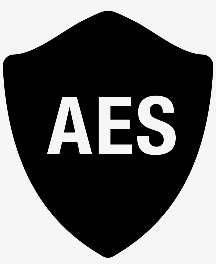 Seguridad Aes Icon - Emblem, transparent png download