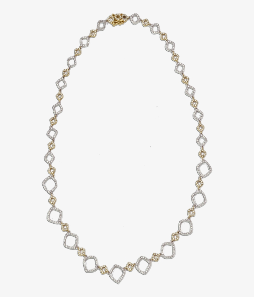 Diamond Gold-necklace - Necklace, transparent png download