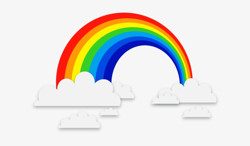 Rainbow - Get Well Soon Rainbow, transparent png download