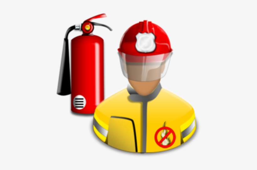 Seguridad Industrial Png - Firefighter Icon, transparent png download
