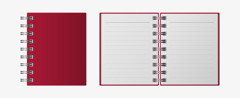 Notes Record Mini Notebook Notepad Blank N - Блокнот Вектор Пнг, transparent png download