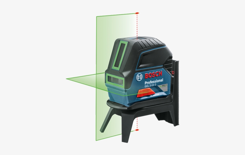 Gcl 2-15 G - Bosch Green Laser Level, transparent png download