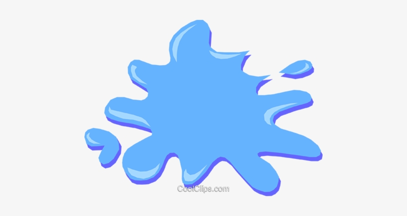 Gota De Agua, Las Ayudas De Texto Libres De Derechos - Animated Puddle Of Water, transparent png download