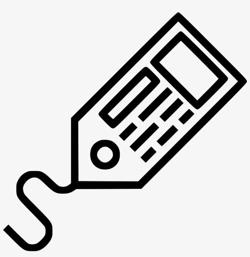 Label Hang Tag Red Information Comments - Hangtag Icon, transparent png download