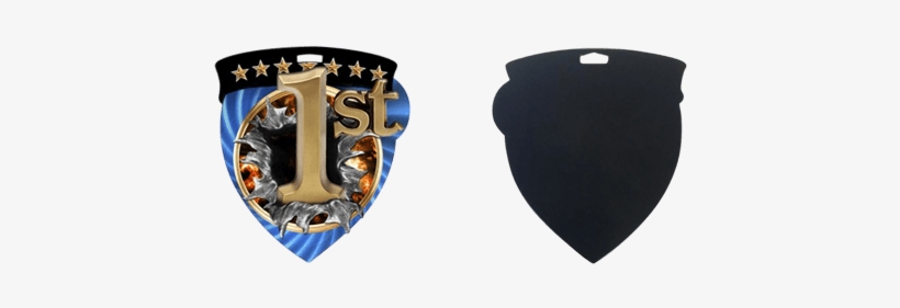 Quality Premium - Simba Csm461 3 In. 1st Place Color Shield Medallion,, transparent png download