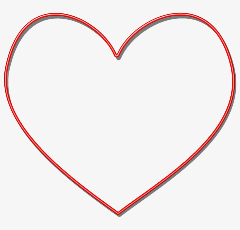 Posts - Silueta Corazon Rojo, transparent png download