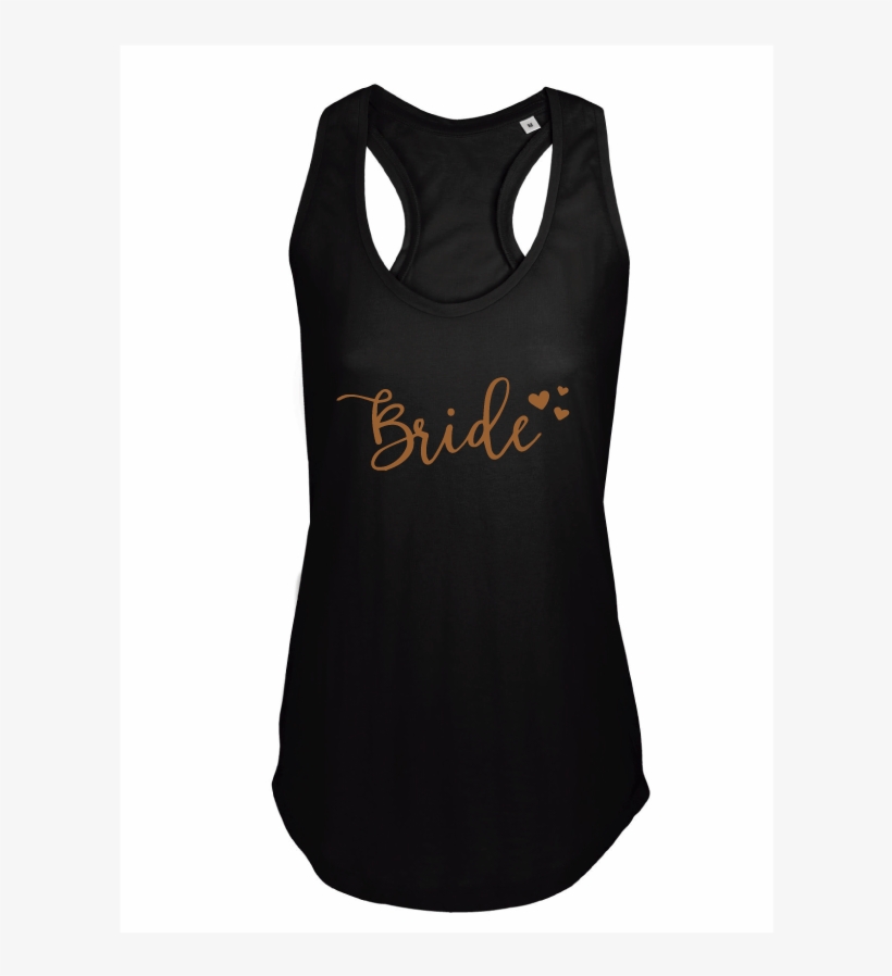 Playera Negra Bride 3 Corazones - Bride, transparent png download