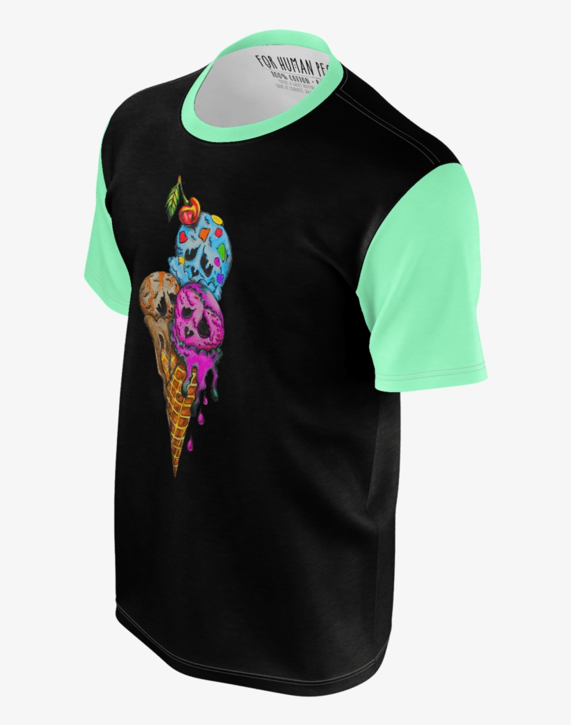 Sammy's Ice Scream Male T-shirt - Active Shirt, transparent png download