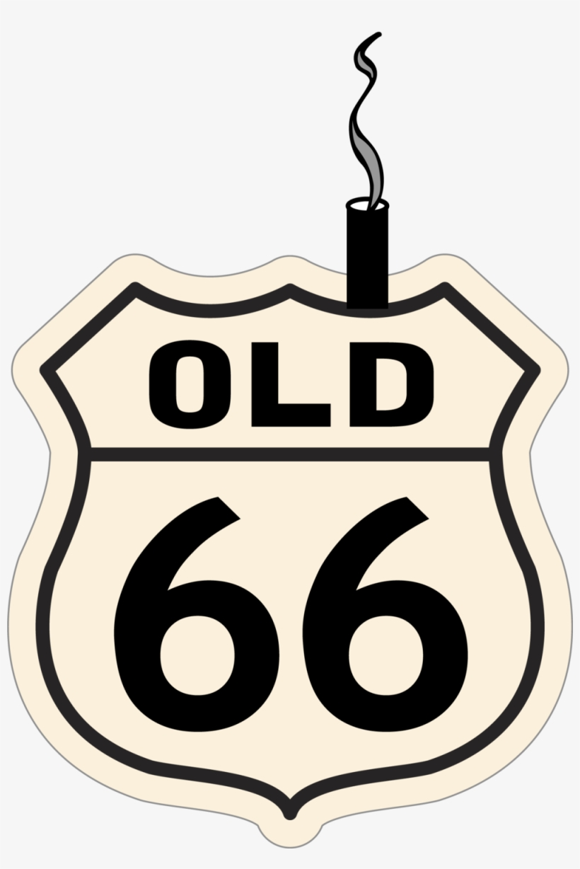 Png Freeuse Stock Old Drum Smoker Grills - Route 66 Logo Png, transparent png download