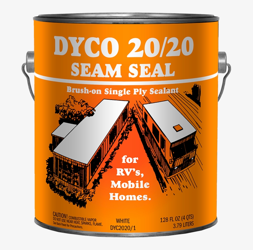 Dyco® 20/20 Seam Seal™ - Dyco 890-1 Shield & Seal Rv Roof Coating - 1 Gallon, transparent png download