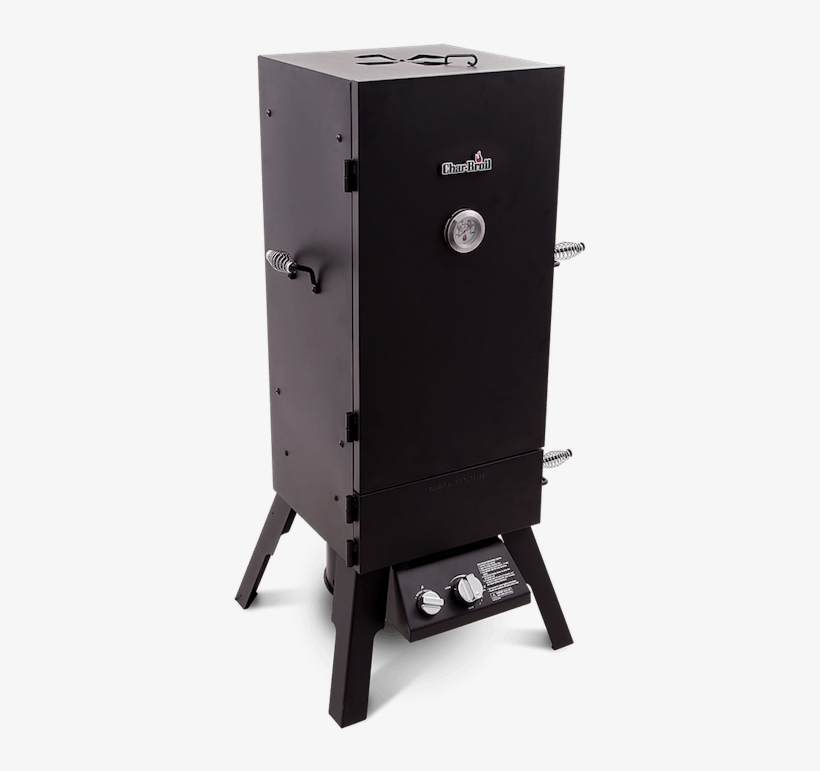 Char-broil Vertical Gas Propane Smoker - Char-broil 20-lb Cylinder Piezo Ignition Gas Vertical, transparent png download