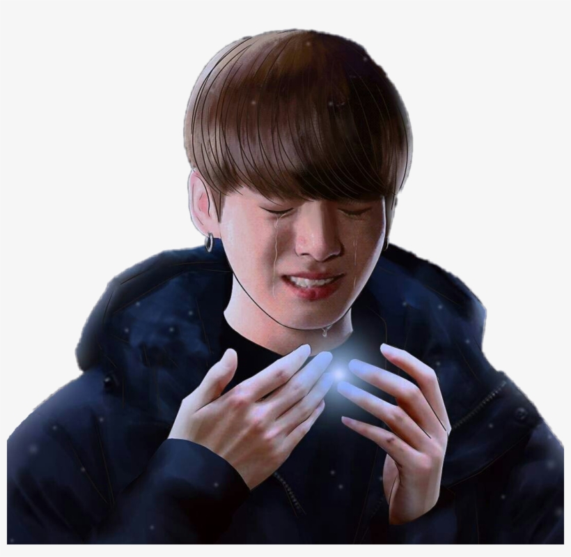 Чонгук Jungkook Bts Cry Goldenmaknae Kook Kookie - Jungkook Crying Png, transparent png download