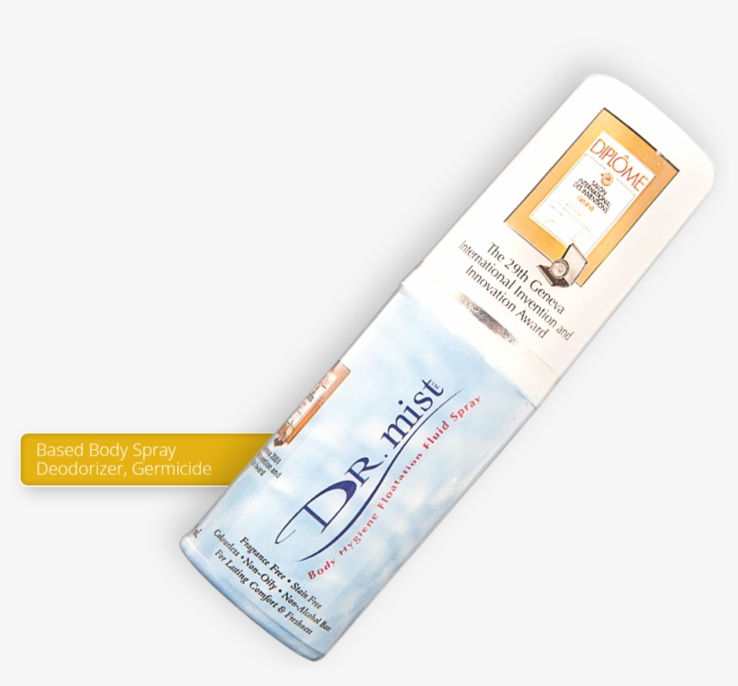 Dr - Mist - Dr Mist Organic Natural Deodorant (50ml), transparent png download