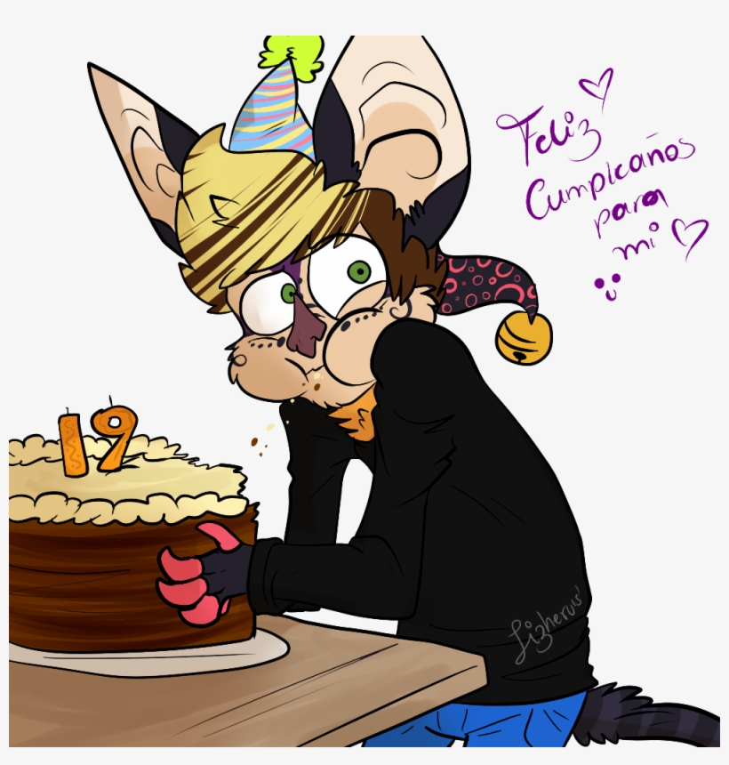 Happy Birthday To Me - Cartoon, transparent png download