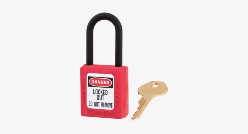 Master Lock 406 Red, transparent png download