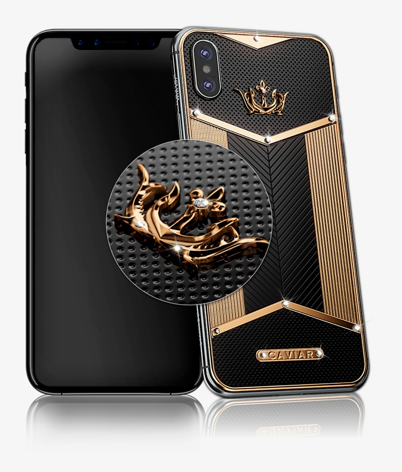 Caviar Iphone X Black Diamonds X-edition - Custom Black Iphone X, transparent png download