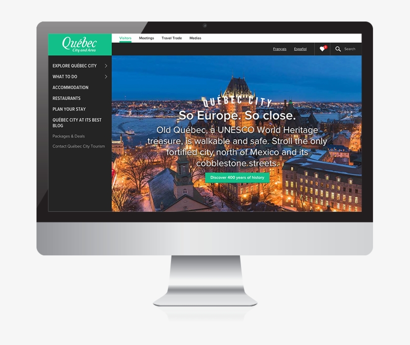 Old Quebec City - Quebec City, transparent png download