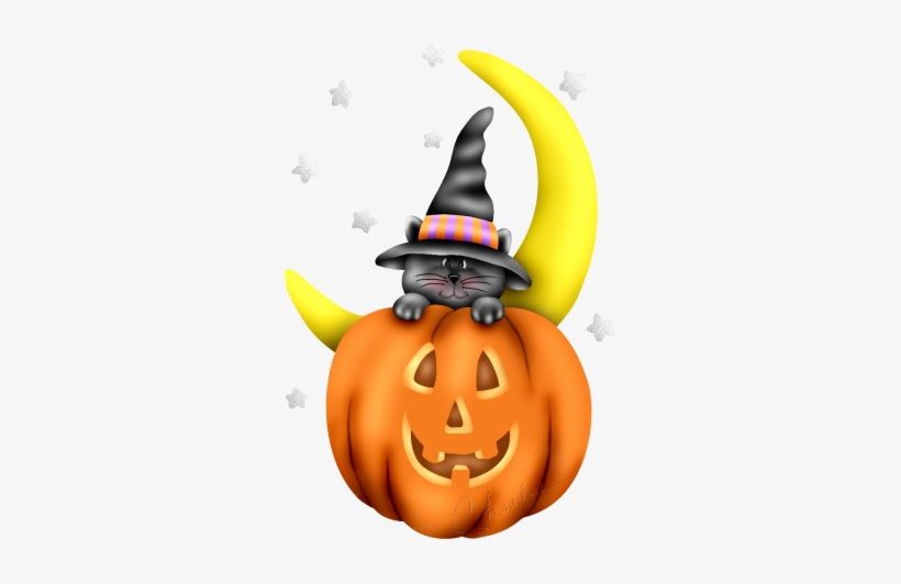 Halloween Iii, Halloween Home Decor, Halloween Decorating - Halloween Pumpkin Cat Gif, transparent png download
