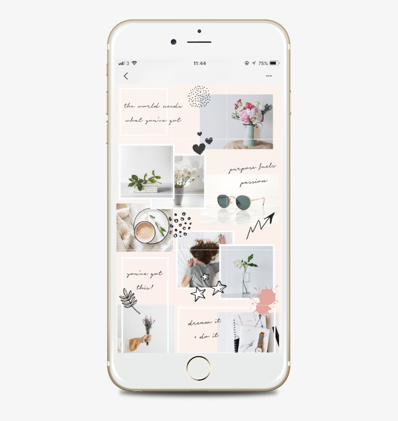 Puzzle Feed In Canva Posts Design - Puzzle Ig Feed Templates, transparent png download