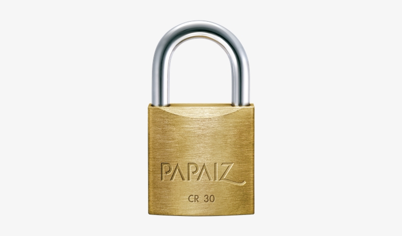 Candado De Bronce Cr-30 Sm Blister D/traba - Cadeado Papaiz 50mm, transparent png download