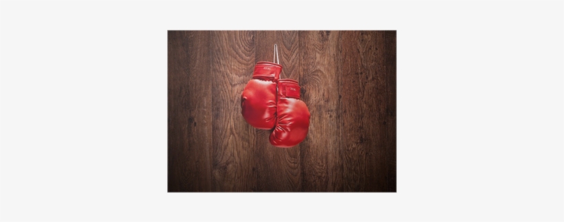 Pair Of Boxing Gloves Hanging On A Wall Poster • Pixers® - Poster: Buso23's Pair Of Football Boots Hanging, transparent png download