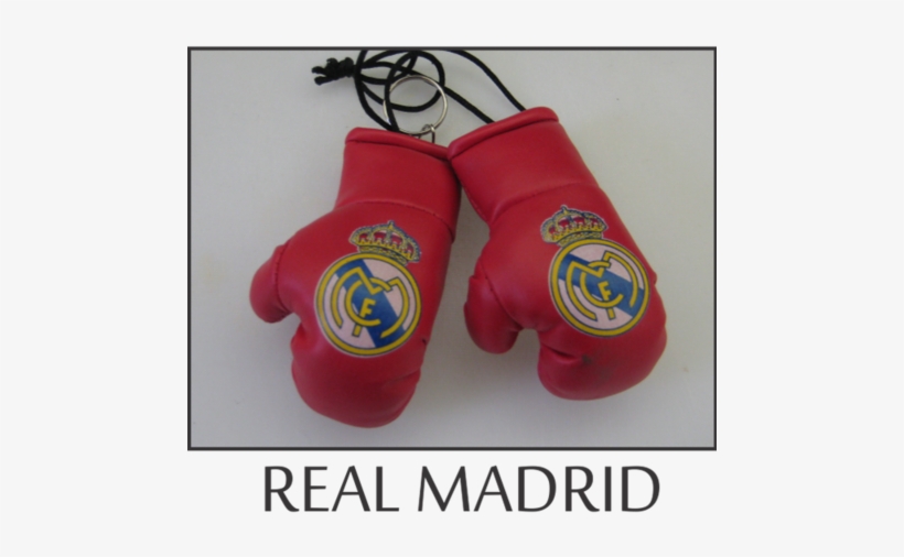 Real Madrid Mini Boxing Gloves - Real Madrid, transparent png download