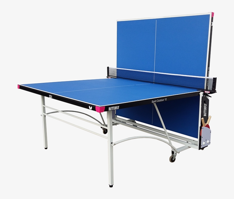 Butterfly Spirit 10 Outdoor Rollaway Weatherproof Ping - Table Tennis, transparent png download