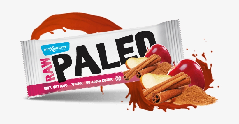 Apple & Cinnamon Flavour - Max Sport Paleo Raw Barbar Apple Cinnamon 50g, transparent png download
