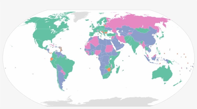 Countries In The World That Drive, transparent png download