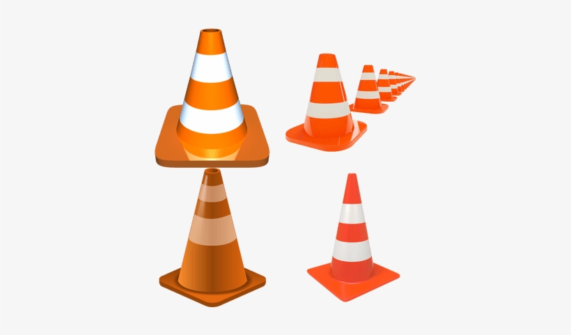 Traffic Cones - Cone Png, transparent png download