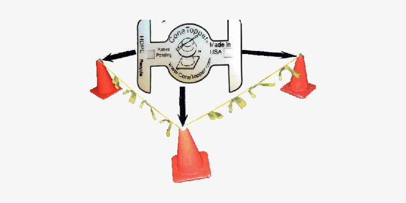 Delineators, Reflective Cones,stackable Cones,valet - Cone, transparent png download