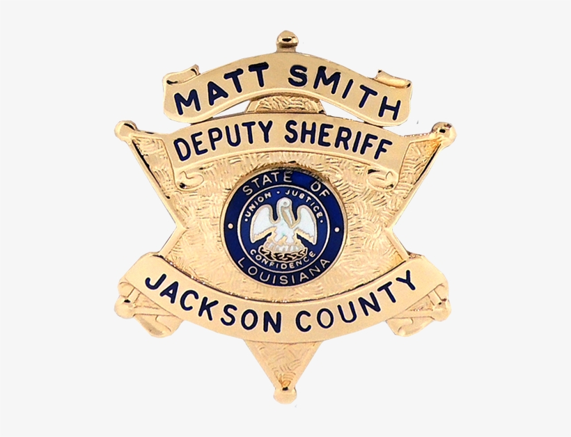 Deputy Sheriff 6 Point Star Badge - Badge, transparent png download