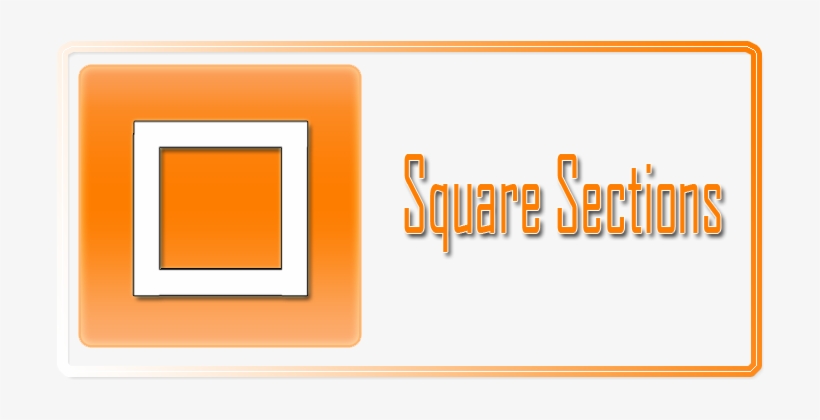 Square Sections - Steel, transparent png download