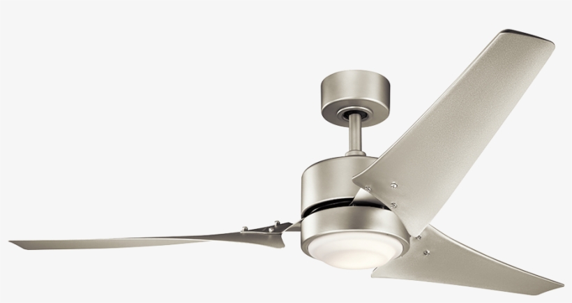 Loading Zoom - Kichler 310155ni 60 In. Rana Brushed Nickel, transparent png download