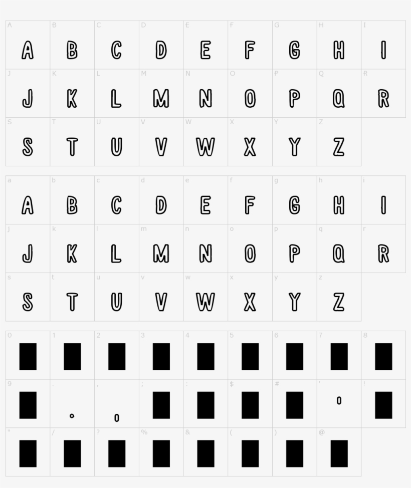 Font Characters - Number, transparent png download