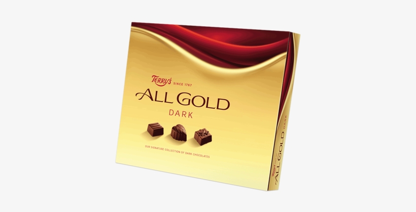 Terry's All Gold Assorted Dark Chocolates 380g, transparent png download