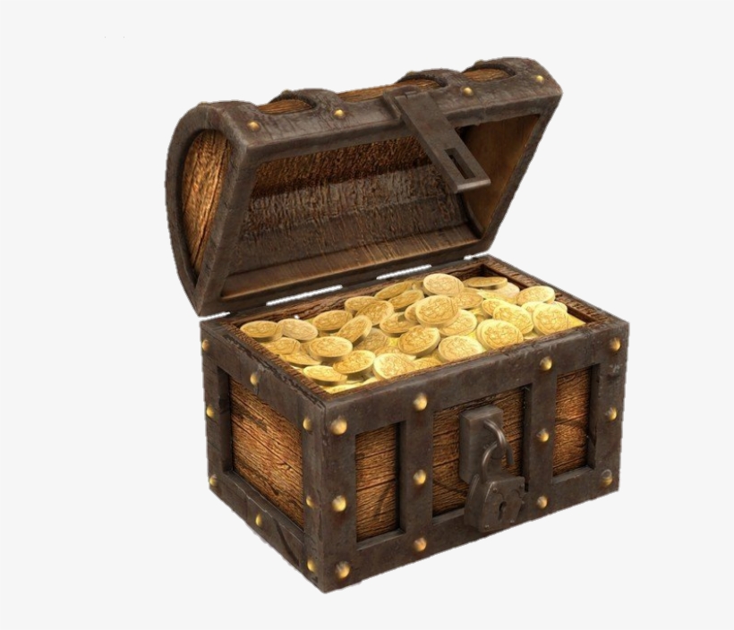Chest Full Of Gold, transparent png download