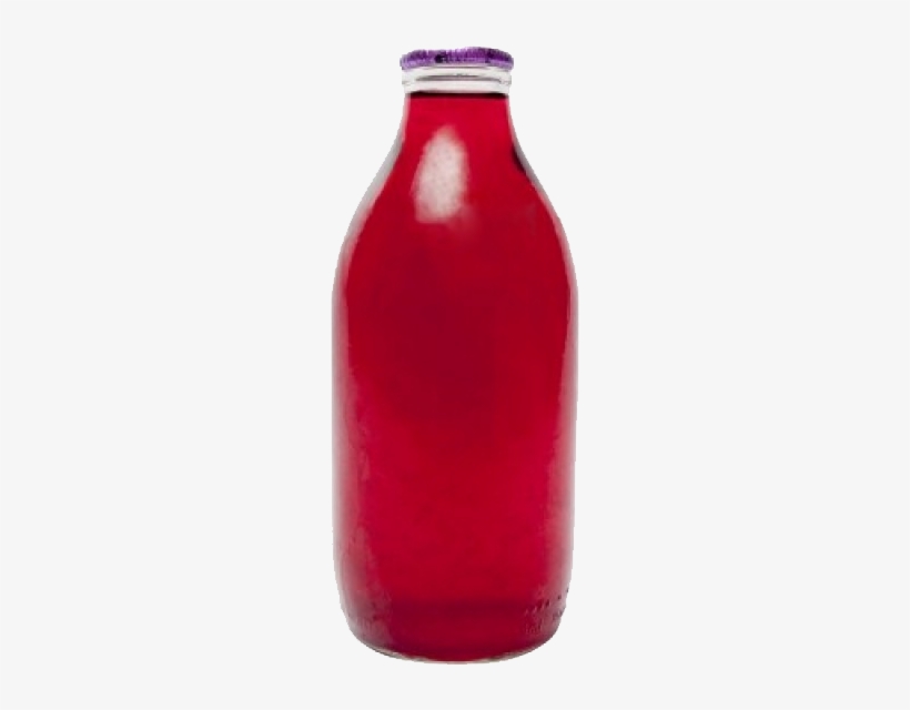 Cranberry Juice - Glass Bottle, transparent png download
