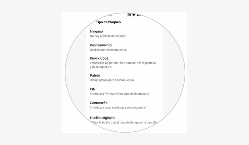 Borrar O Cambiar Pin, Contraseña, Huella O Patrón De - Circle, transparent png download