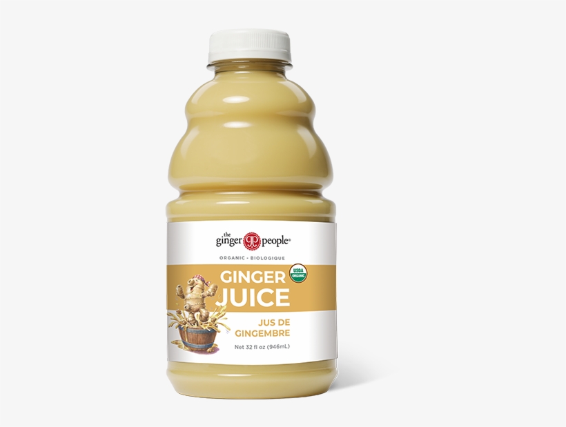 Ginger People- Organic Ginger Juice - Ginger People Organic Ginger Juice, 32 Ounce, transparent png download