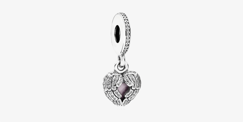 Pandora Angel Wings Locket Hanging Charm, transparent png download