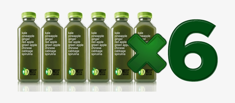 Mean Green Power Juice 6 Pack - Plastic Bottle, transparent png download