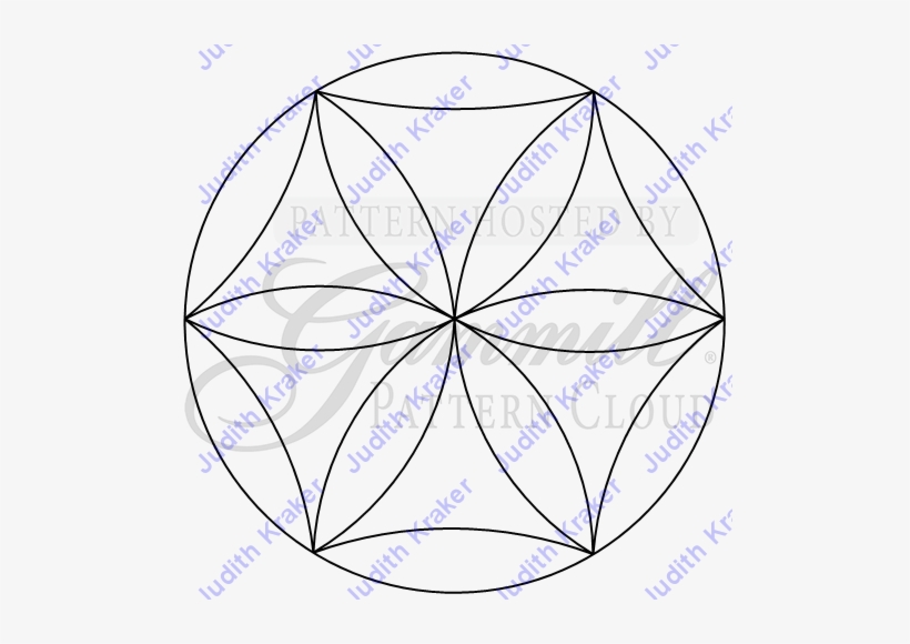 Pt Hex Leaf Circle Single - Circle, transparent png download